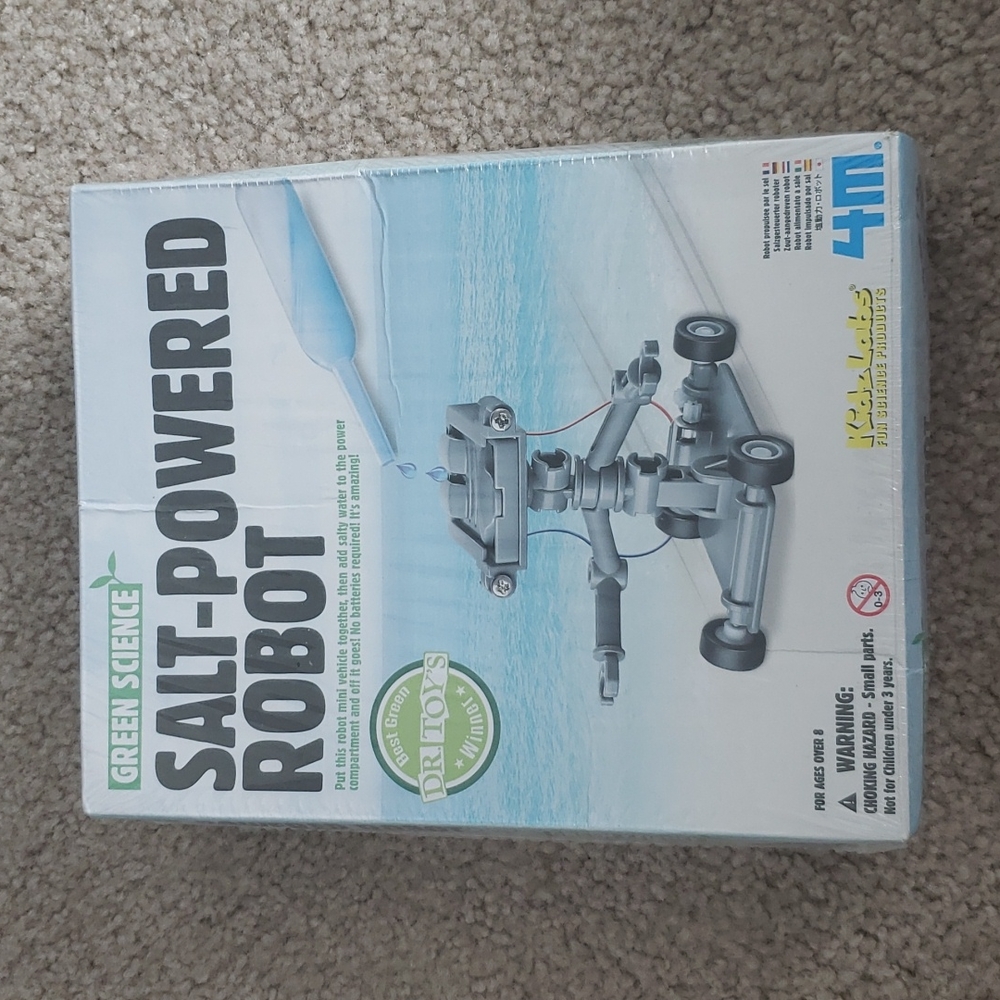 Salt Powered Robot